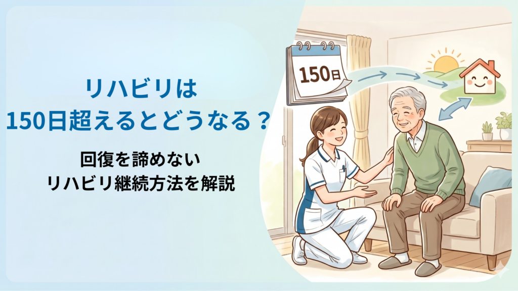 リハビリ150日超えるとどうなる
